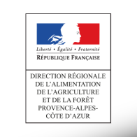 logo direction régionale de l'alimentation, de l'agriculture et de la forêt provence alpes côté d'azur